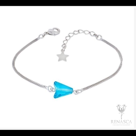 Swarovski authentic Crystals WhiteRhodium bracelet - Picture 1 of 11